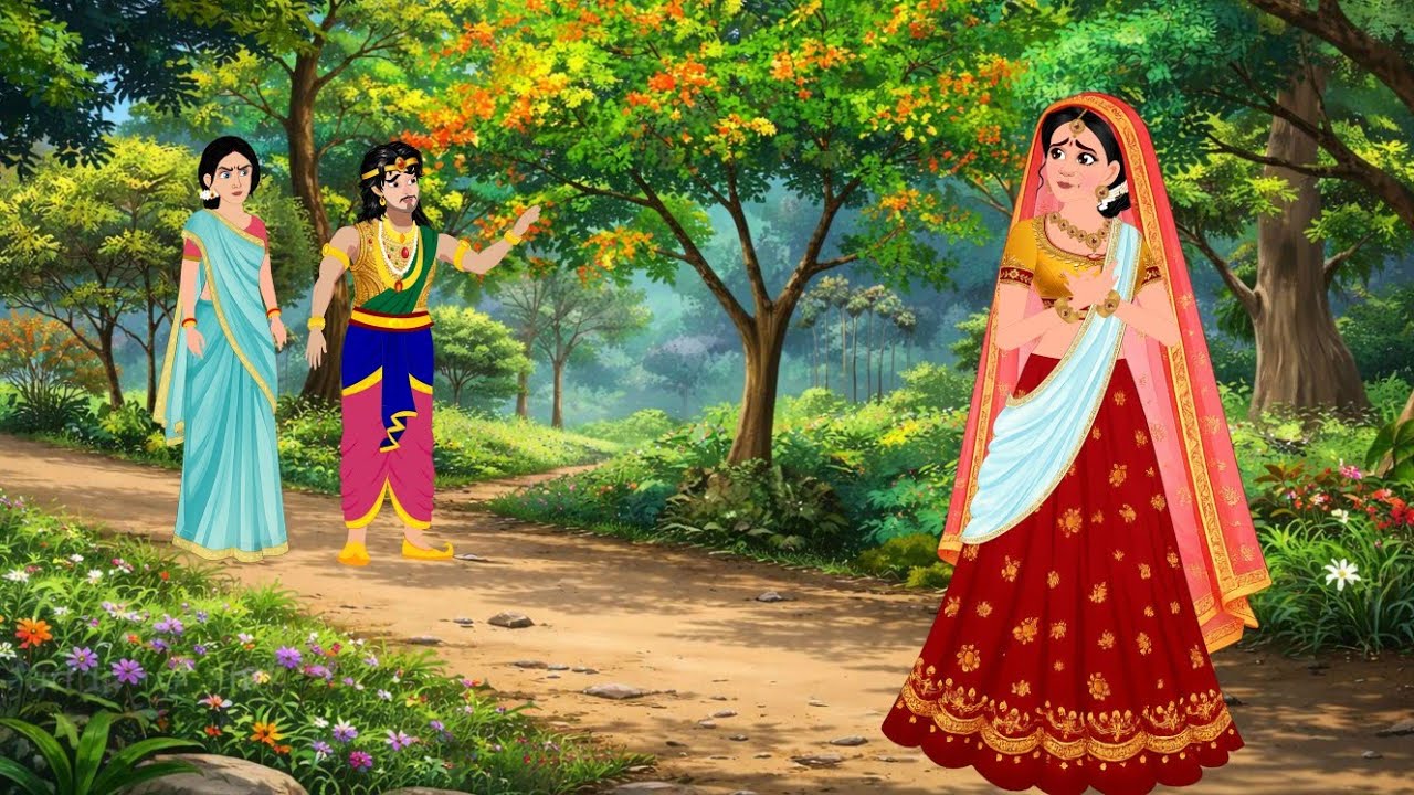 खोई हुई दुल्हन और स्वर्णपंखी मां का न्याय || Hindi kahani |moral story | cartoon kahani | animation 
