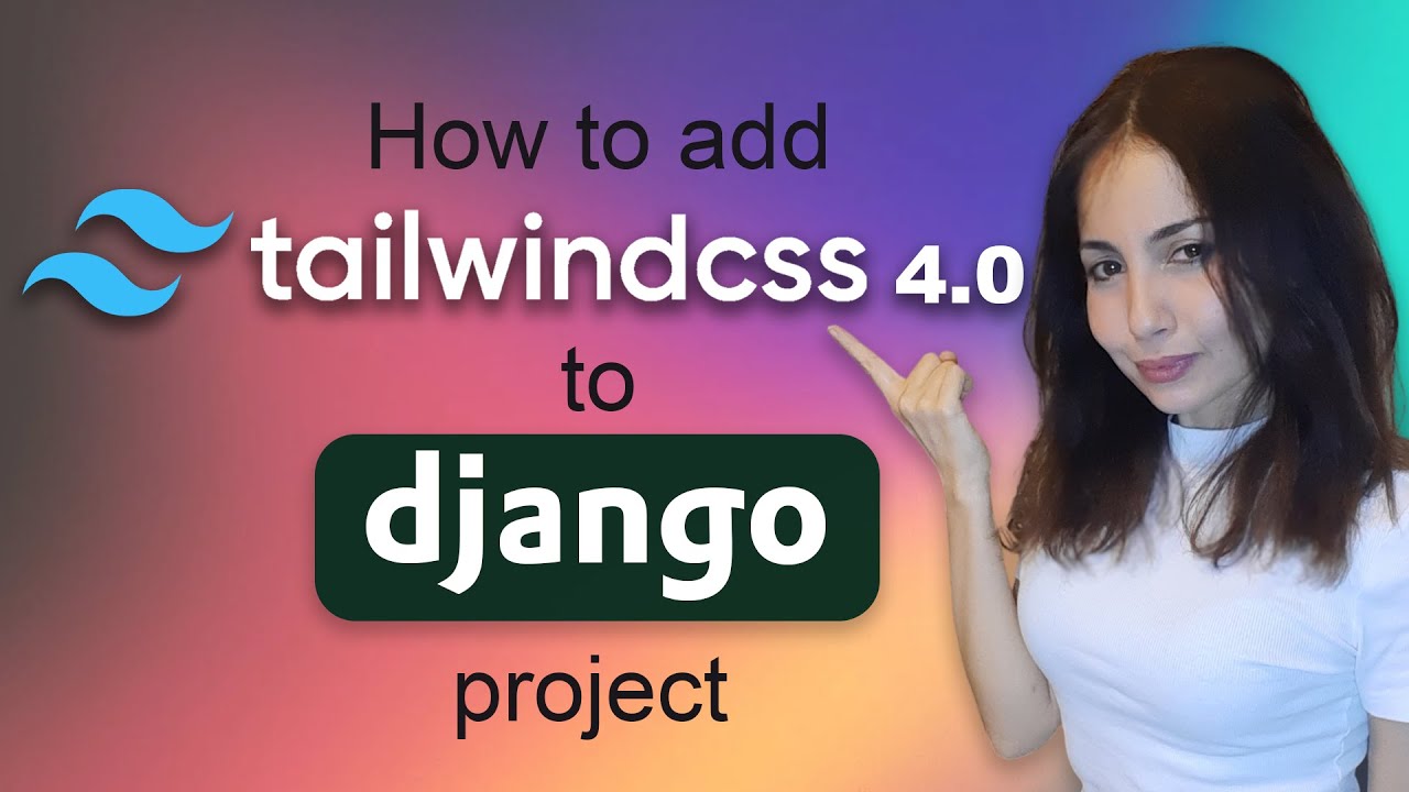 Как добавить Tailwind CSS 4 в проект Django + обновление со старых версий (просто) [ Tailwind CLI ]