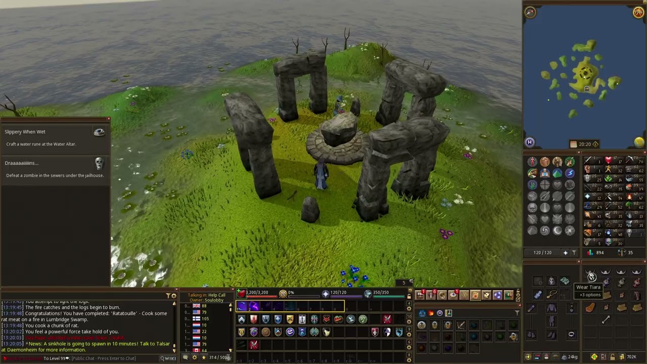 New RS3 HCIM Series Part 28 - Got Caught Up On Area Tasks + Got The Herb Bag & Gem Bag + 30 Defense
