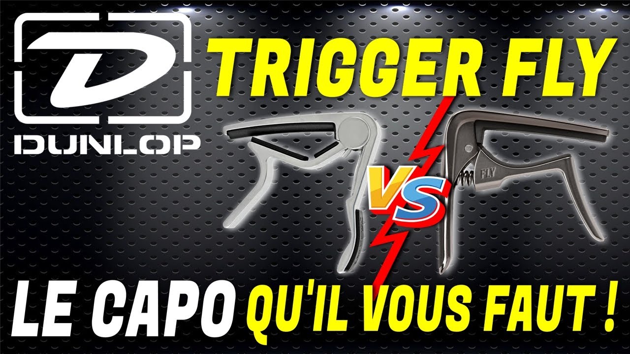 DUNLOP TRIGGER FLY CAPO : Précis et costaud ! [TEST MATOS GUITARE]