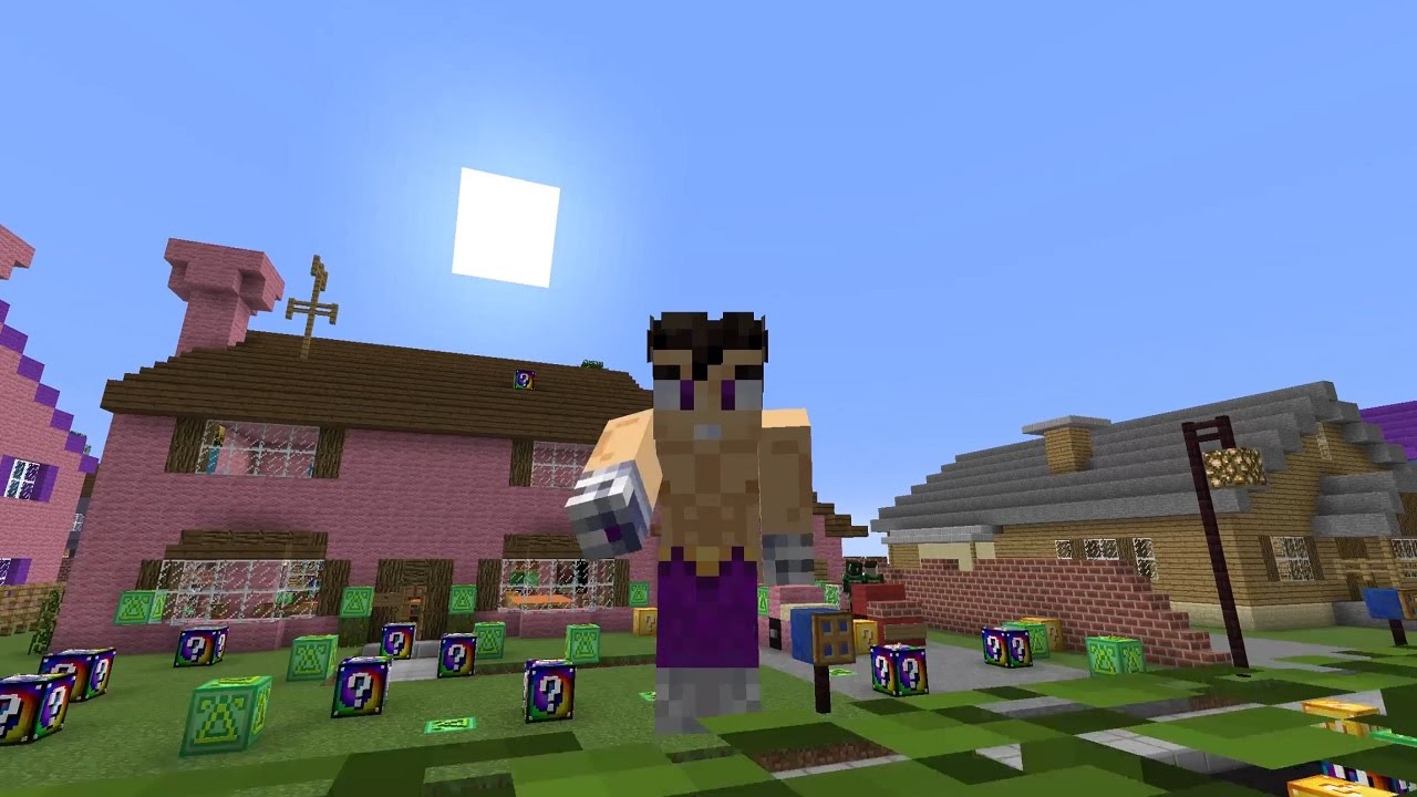 MINECRAFT - LUCKY BLOCKS - LOS SIMPSONS!