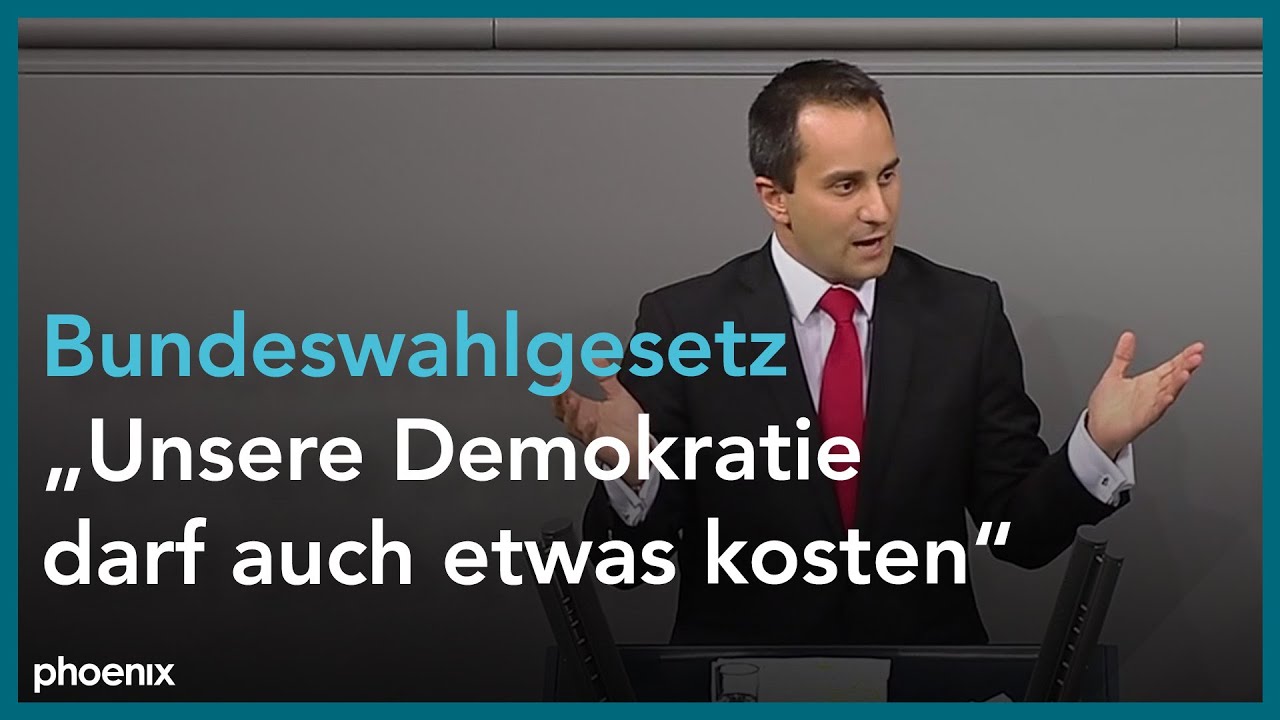 Bundestagsdebatte zu Bundeswahlgesetz am 08.10.20