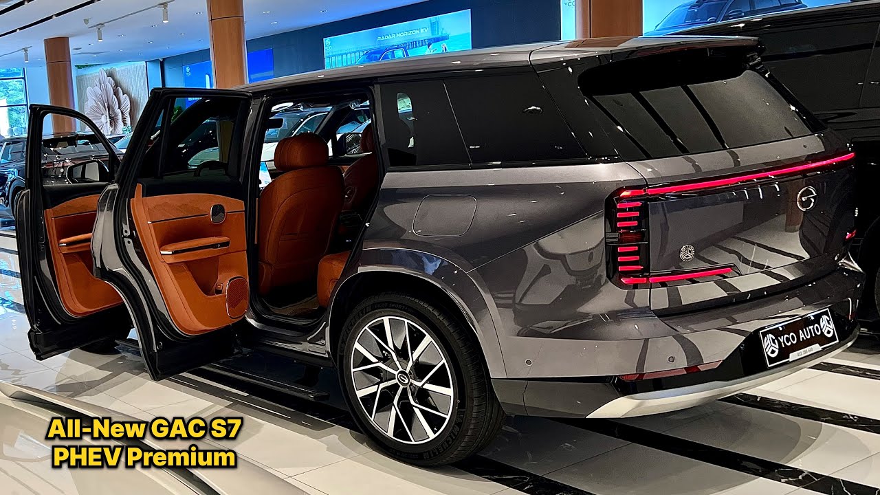 Совершенно новый! GAC S7 PHEV Super Premium — обновленный дизайн экстерьера и интерьера.