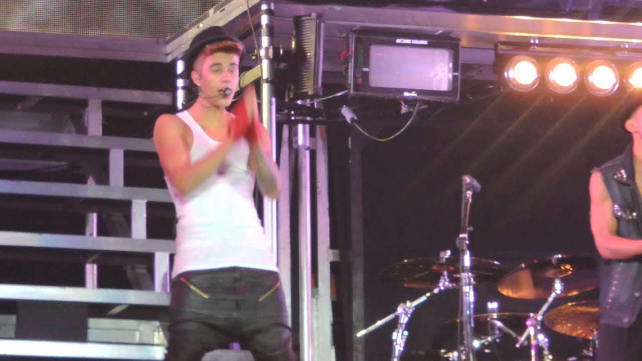 Justin Bieber Believe Tour Never Say Never LIVE Atlanta, Georgia August 10, 2013 Philips Arena
