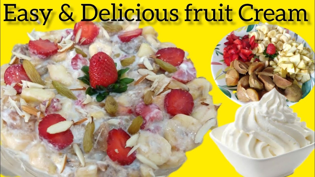 Iftar Special Creamy Fruit Salad Recipe by Your Perfect Plate