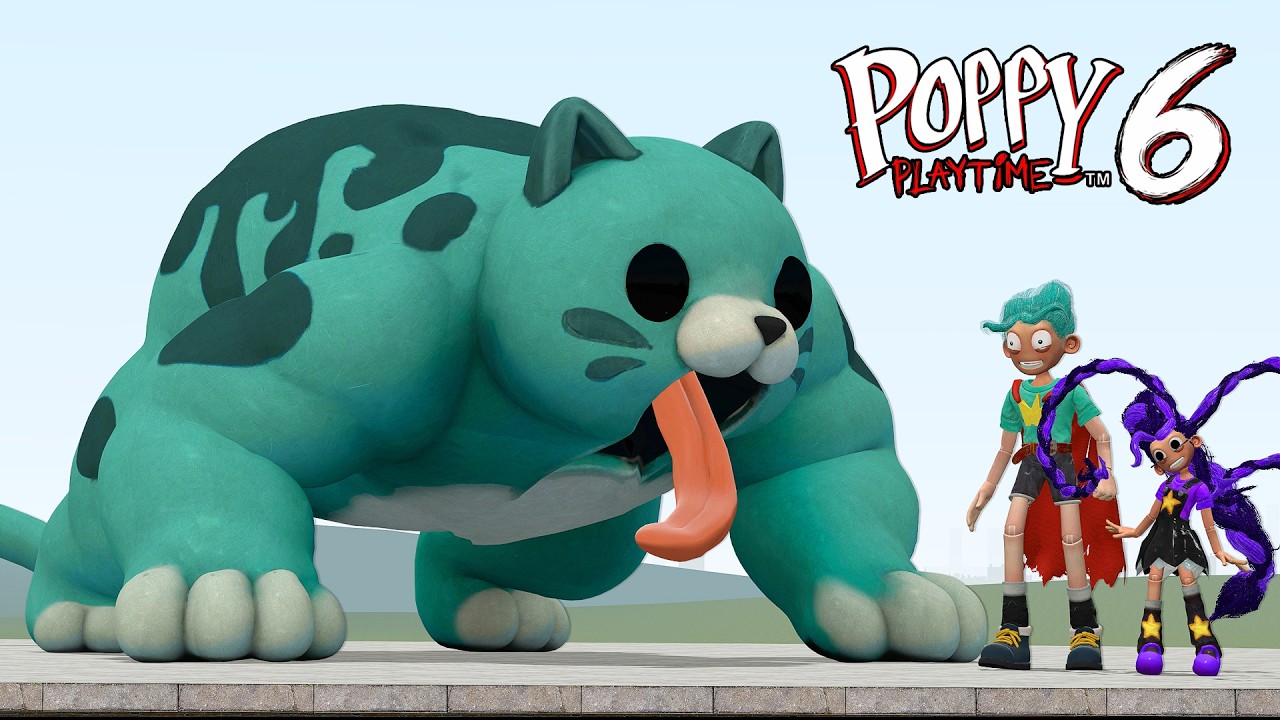 I FOUND NEW CANDY CAT FROM POPPY PLAYTIME CHAPTER 6 in Garry's Mod