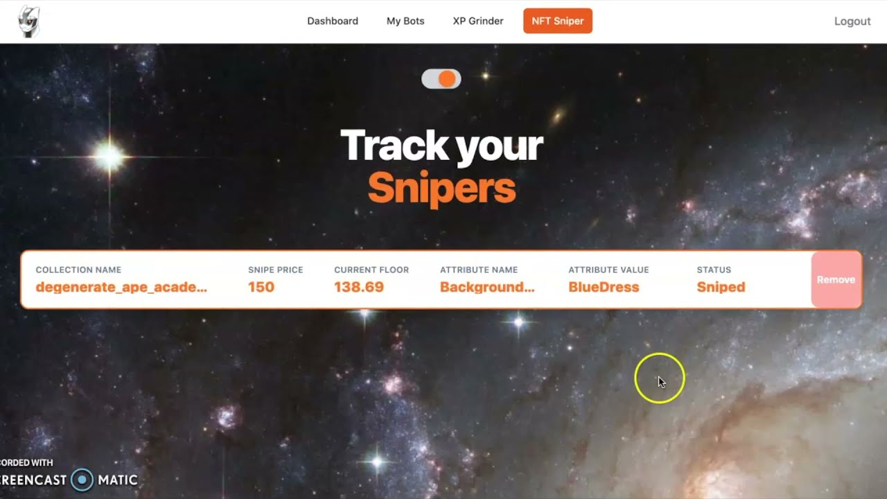 NFT Sniping Bot