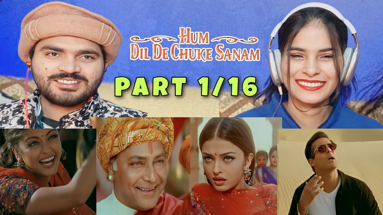Hum Dil De Chuke Sanam: intro scene|Salman Khan |Aishwarya Rai | Pakistani Reaction | PART 1/16