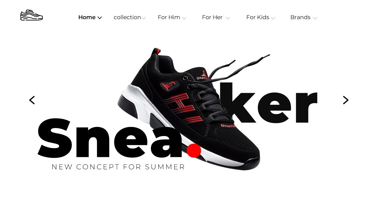 Minimalistic Sneaker Display PowerPoint Tutorial timelapse | PowerPoint | Fashion