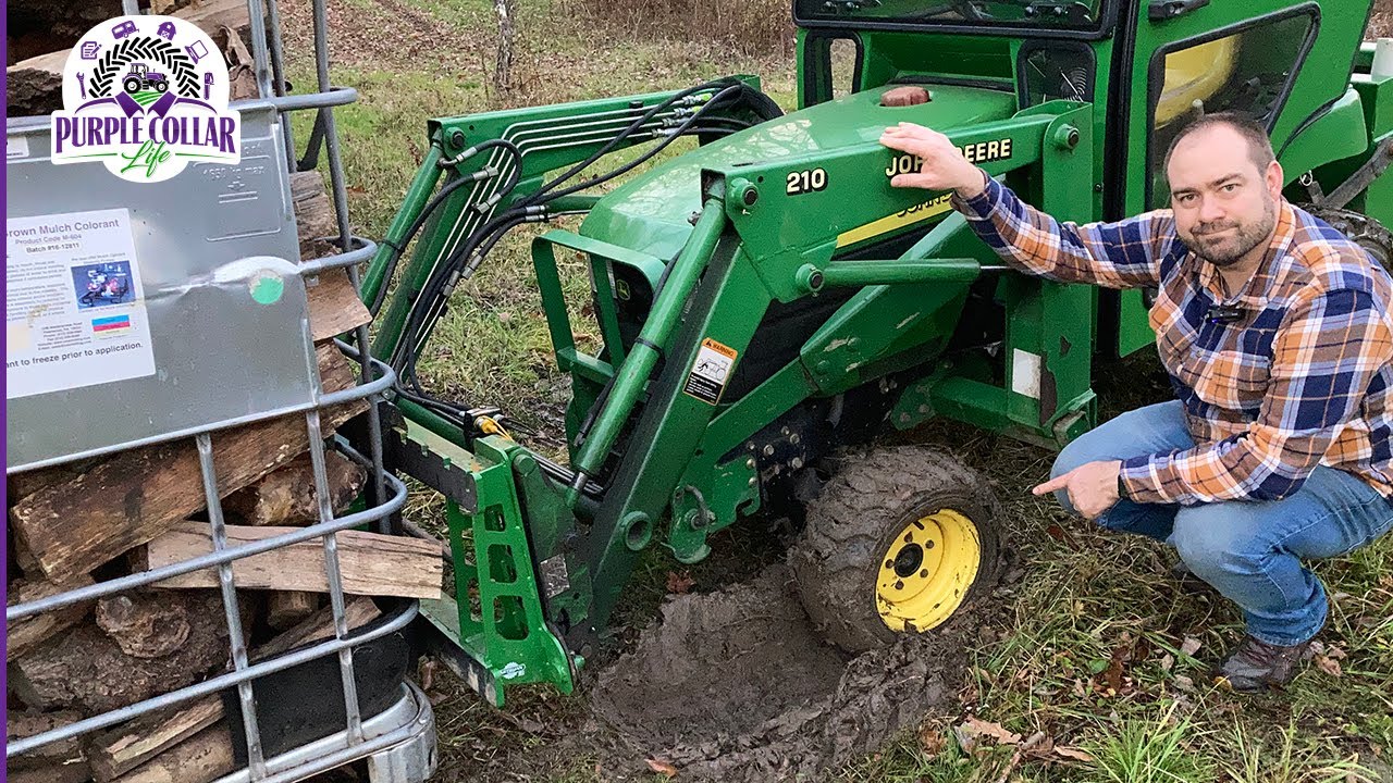 A Show About Nothing (Seinfeld) - John Deere 2210 stuck in mud