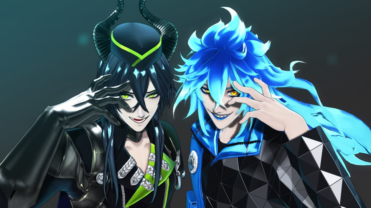 【MMDツイステ】デーモンロード【マレウス≢イデア】