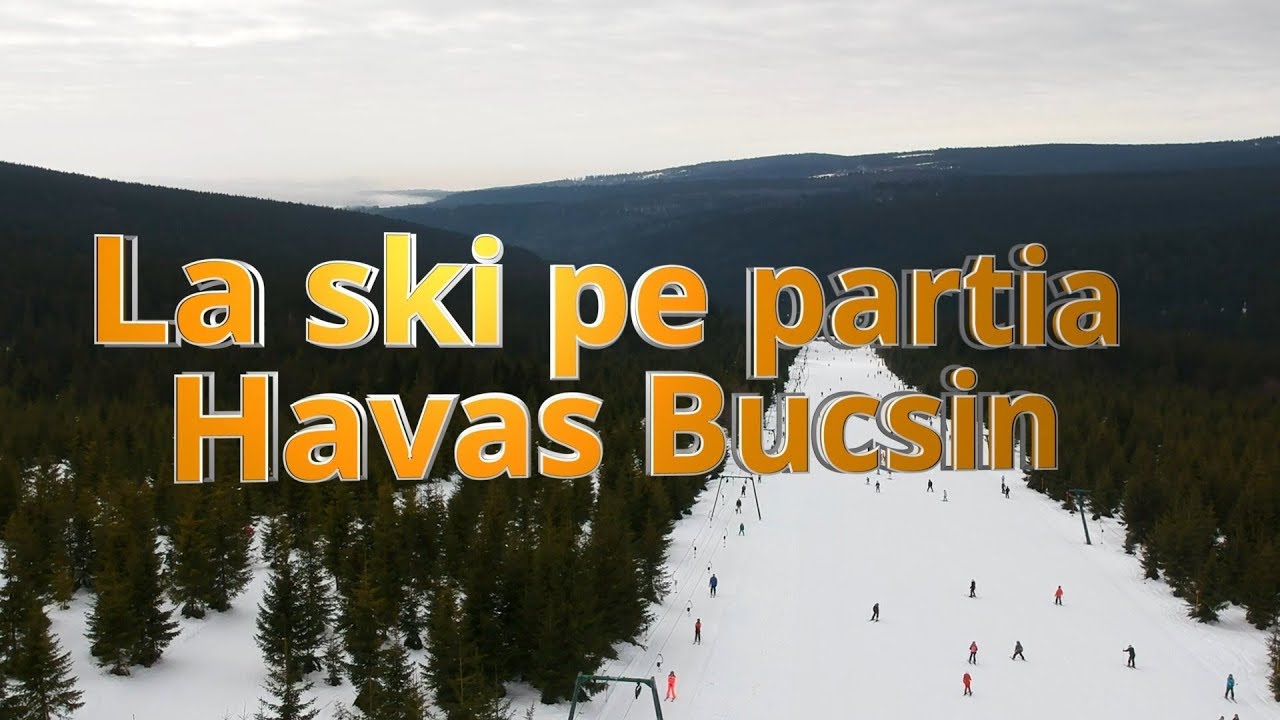 La ski pe partia Havas Bucsin
