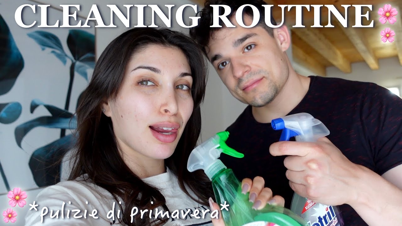 PULIZIE DI PRIMAVERA 🧽🌸🧹 #cleaningroutine MelissaTani