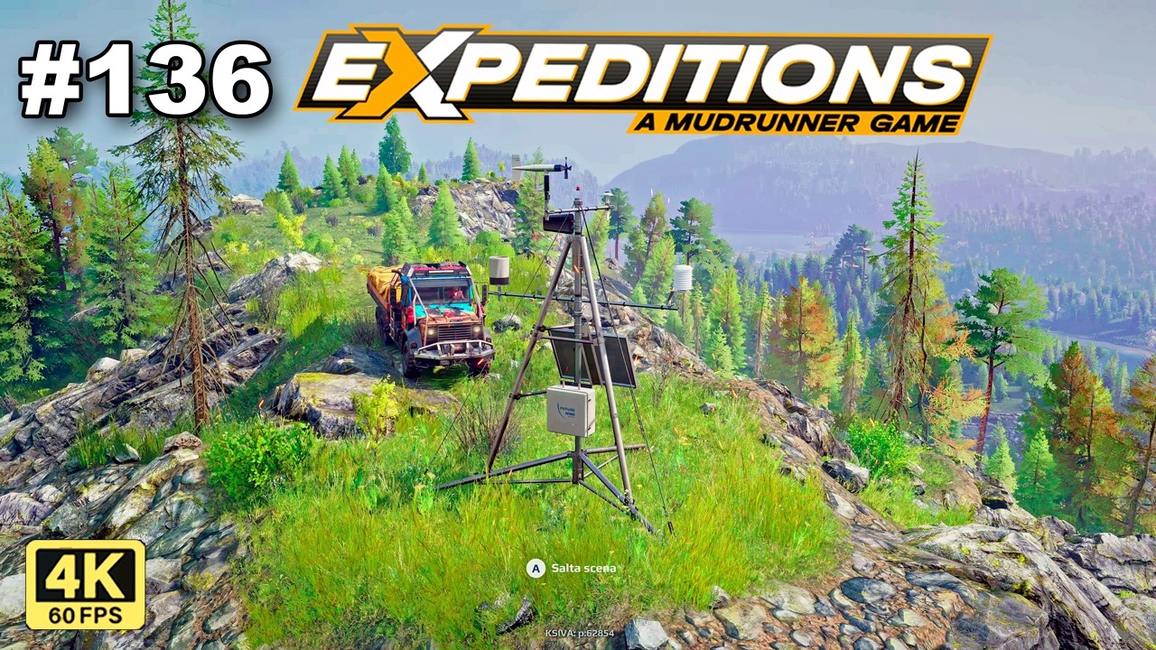 EXPEDITIONS A Mudrunner Game ► Carpazi ► Meteorologi Meccanici ► 4K ITA #136