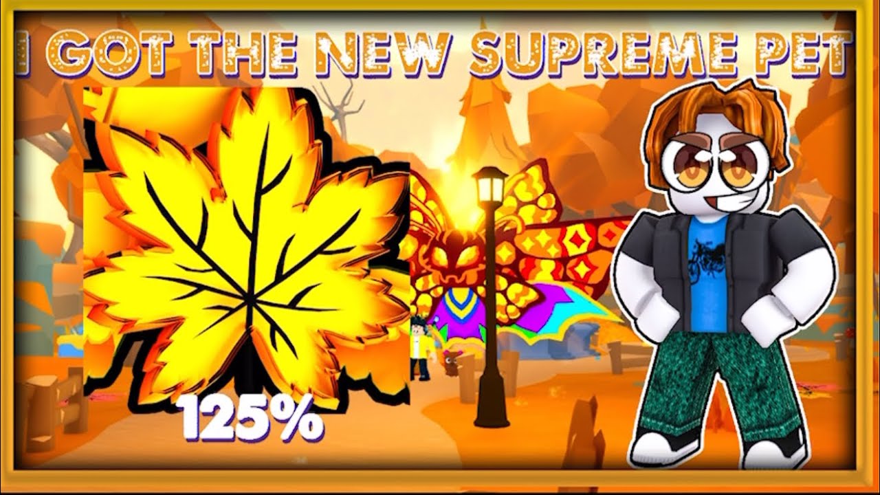 I GOT THE NEW 125% SUPREME PET IN RCU...