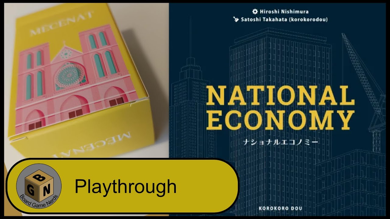 National Economy: Mecenat | 2-Player Playthrough 💼