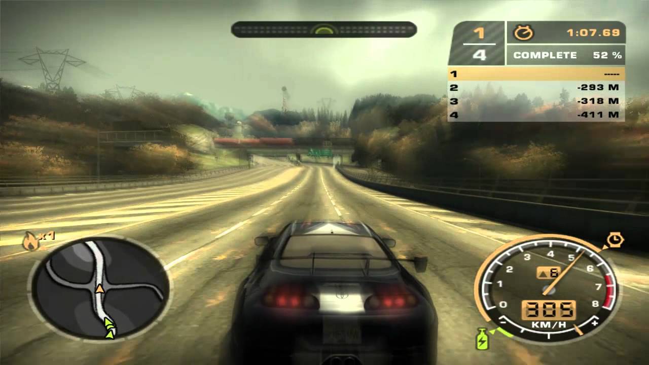 Need for Speed Most Wanted Car Test - Toyota Supra