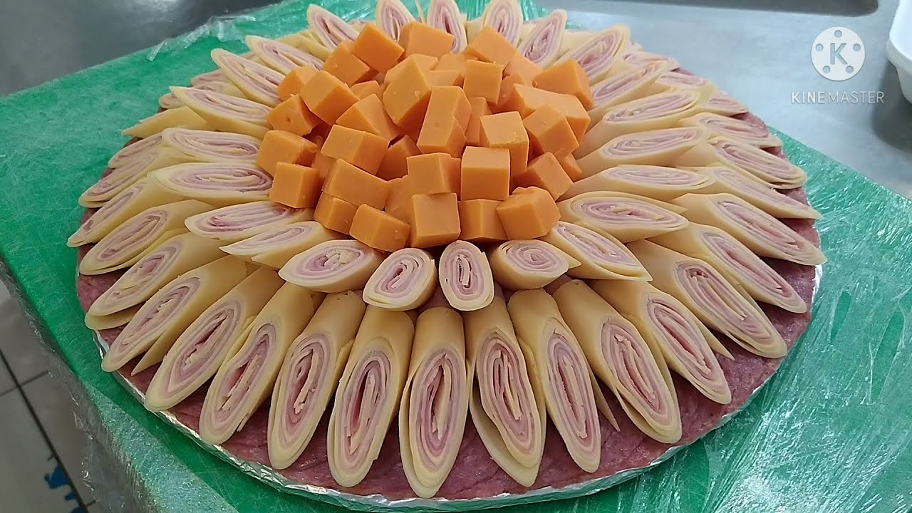 Picaderas de jamón y queso, muy facil