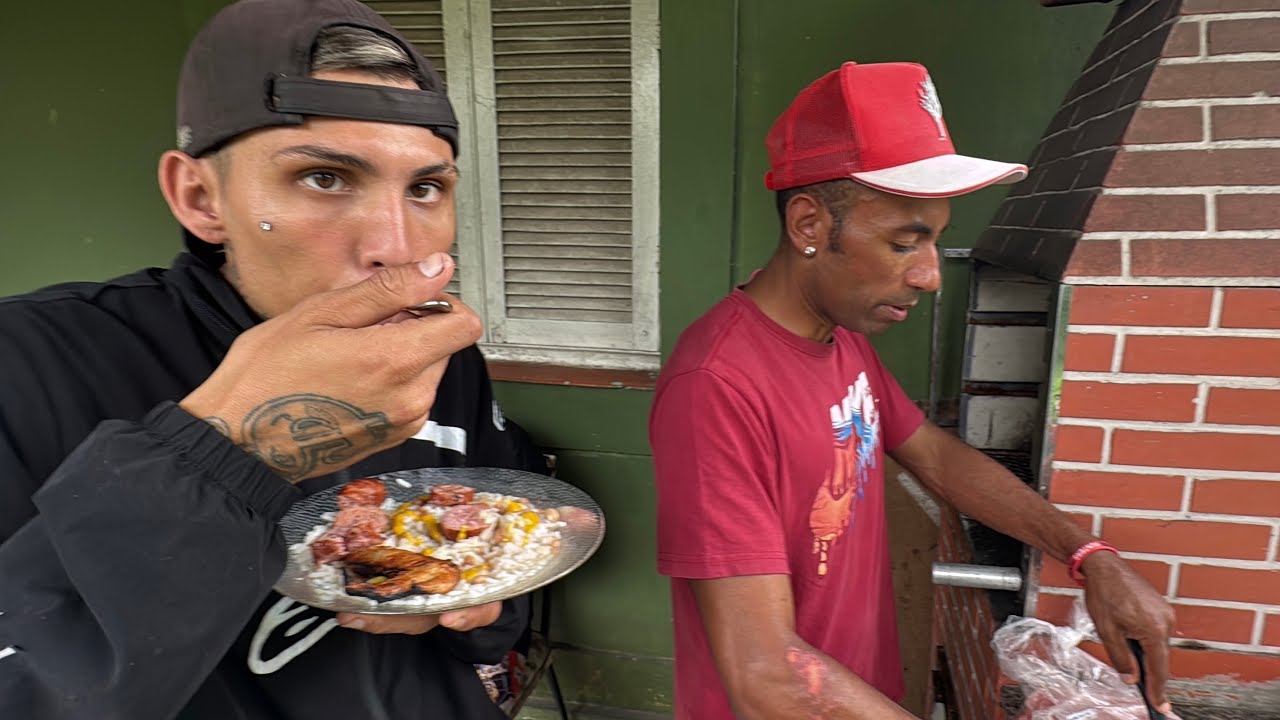 CAIU DE BICICLETA 🚲 E TERMINOU EM CHURRASCO 🍖 