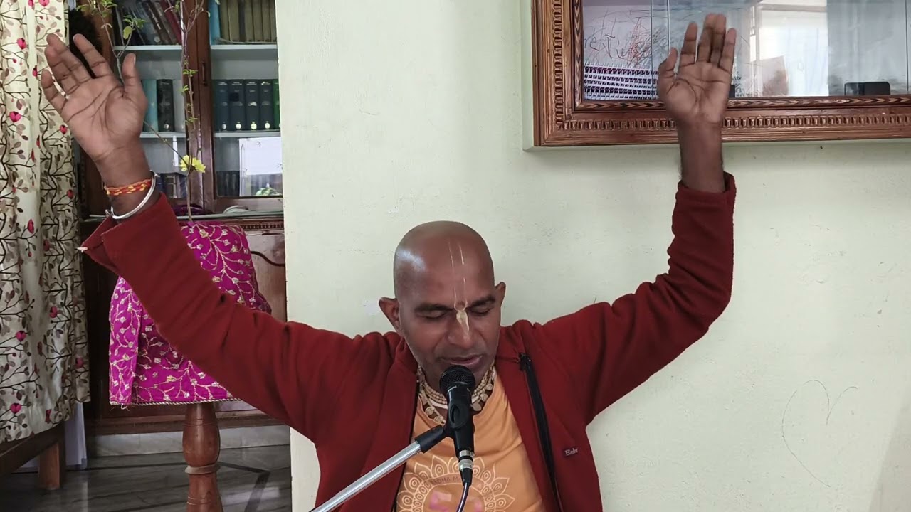 Srimad Bhagavatam 1.12.25  | పరీక్షిత్ మహారాజ్ దివ్య గుణాలు| శ్రీమాన్ శ్రీజీవ ప్రభు | ISKCON Khammam