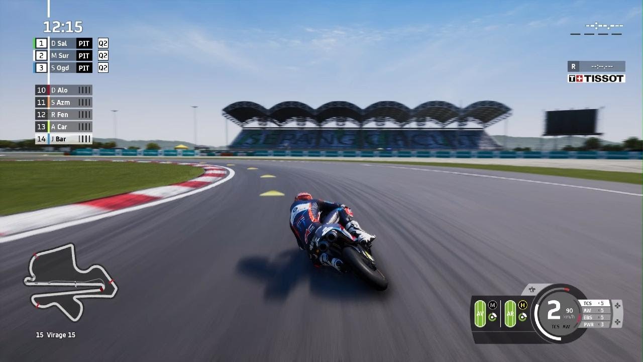 MotoGP 23, test aide neurale (PS5)