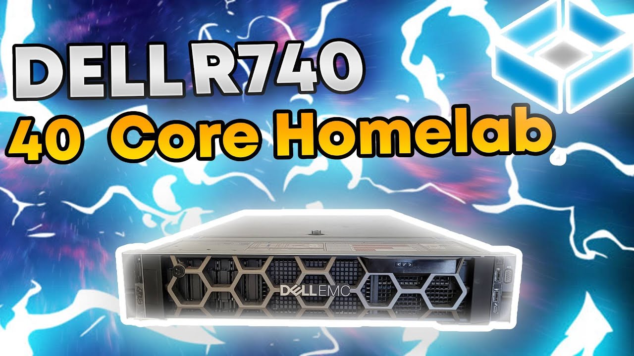 Dell PowerEdge R740 (8 2.5 Inch Drives SFF) 40 Core HomeLab