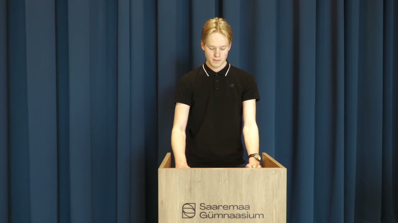 Uku Mägi/Saaremaa Gümnaasiumi V kõnevõistlus