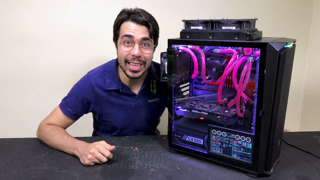 Montei um SUPER PC GAMER com peças USADAS do MERCADO LIVRE - PC Gamer #4