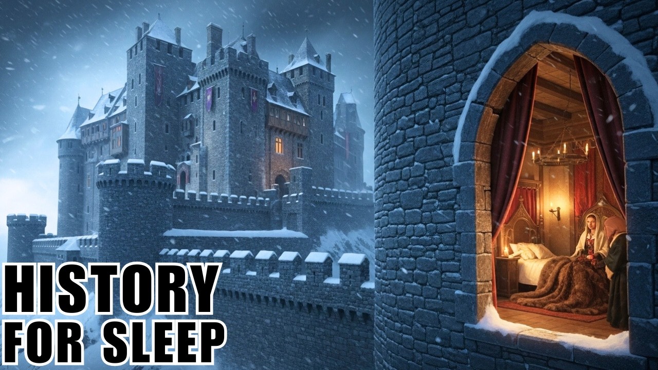How Did Medieval Queens Sleep in Freezing Stone Castles? | Bedtime History Relaxing