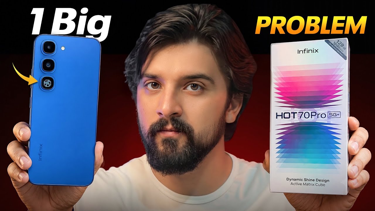Infinix HOT 70 Pro - Unboxing and Review with Camera Test | 5G, Active Matrix, Dimensity 7100🔥