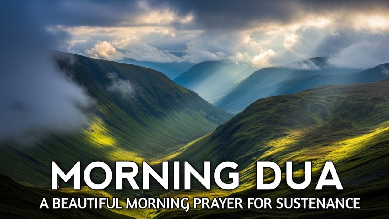 Relaxing Dua  for morning, afternoon, and night,  Islamic audio to reduce stress and sleep