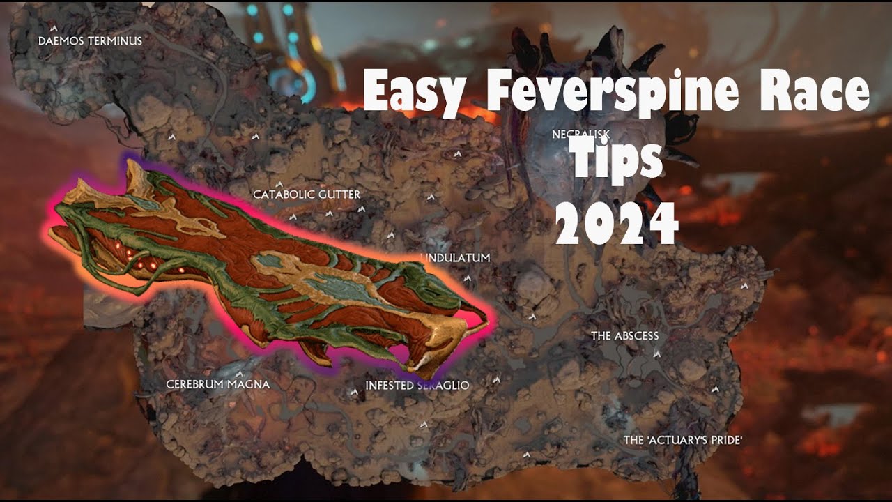 Dead Drop K-Drive Race Easy Tips 2024 | Feverspine | Warframe
