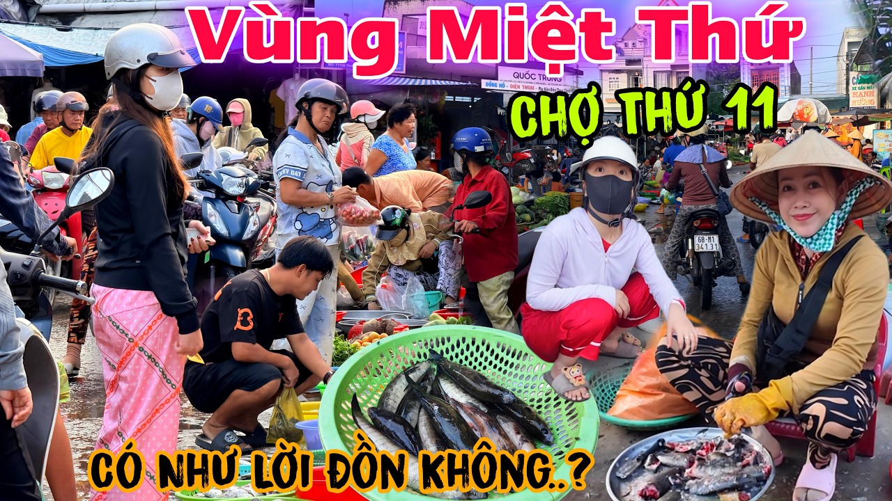 Cảnh Tượng Chưa Từng Thấy - Nhà Lồng Chợ Thứ 11 BỎ HOANG  Như Đống Phế Liệu