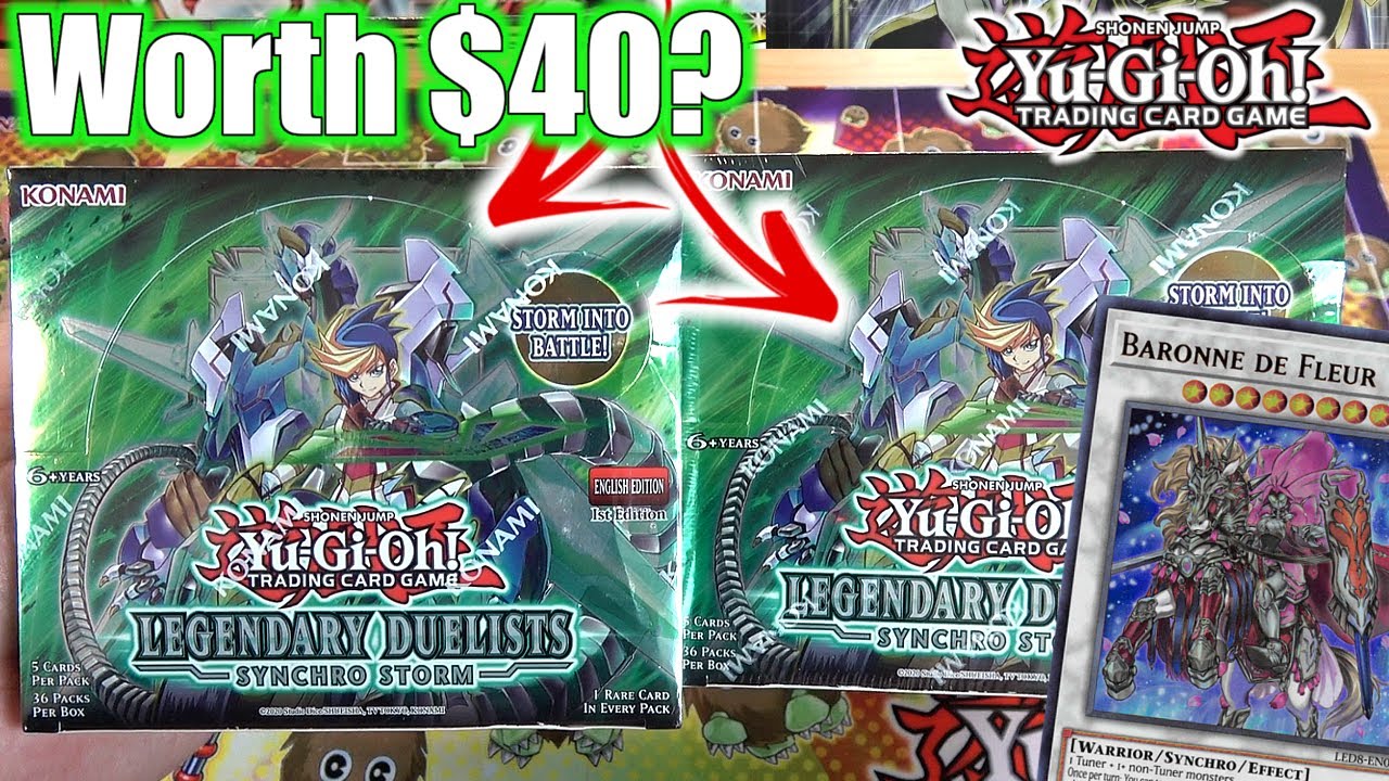 Is This Yu-Gi-Oh! Booster Box Worth $40? | Legendary Duelists Opening