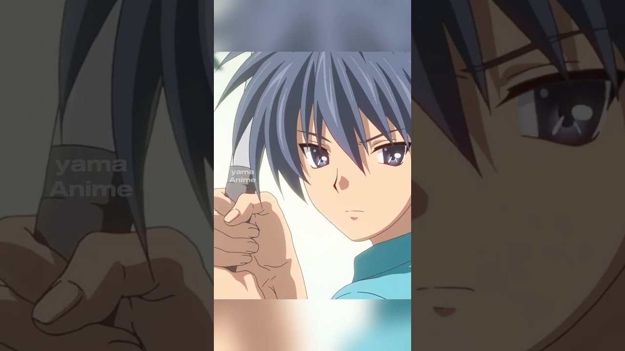 She fell in love with him in baseball 🥲 | Clannad #clannad #shorts