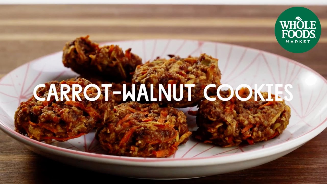Carrot-Walnut Power Cookies | Special Diet Recipes | Whole Foods Market