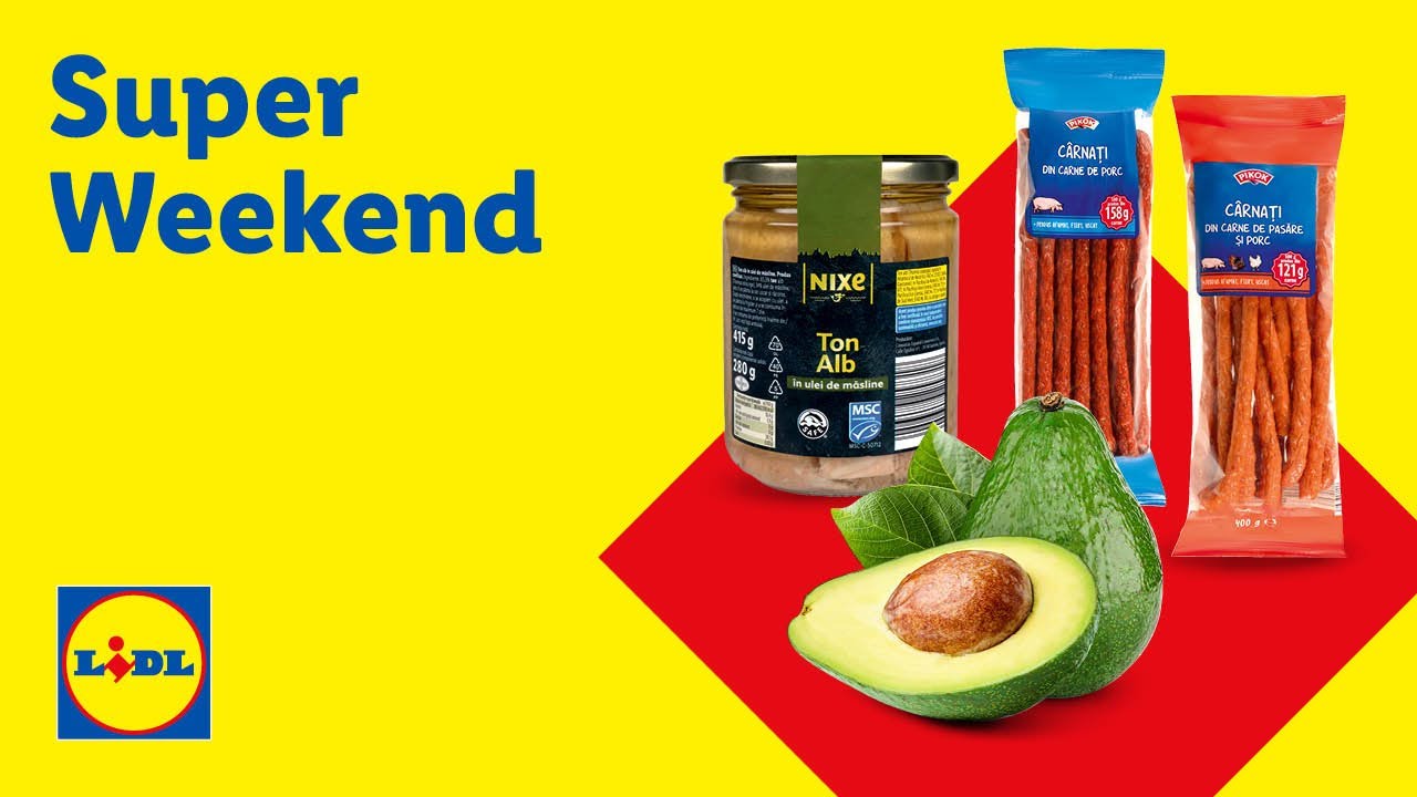 Super Weekend la Lidl &bull; din 22 Noiembrie 2025