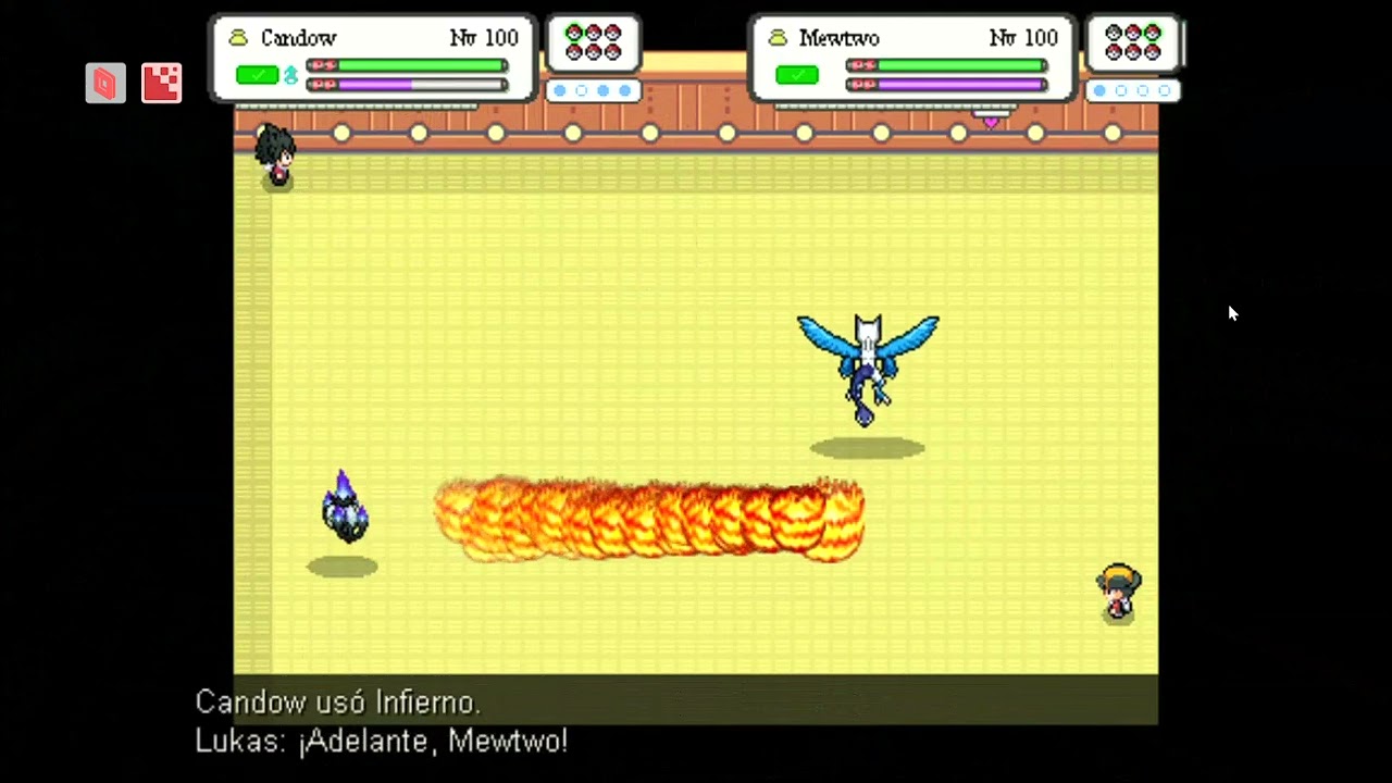 Pokemon Reloaded - Prueba batalla online Locosito vs Ark