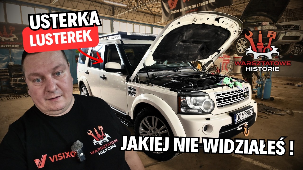 Jeśli masz problem z lusterkami to MAMY ROZWIĄZANIE / LAND ROVER DISCOVERY 4