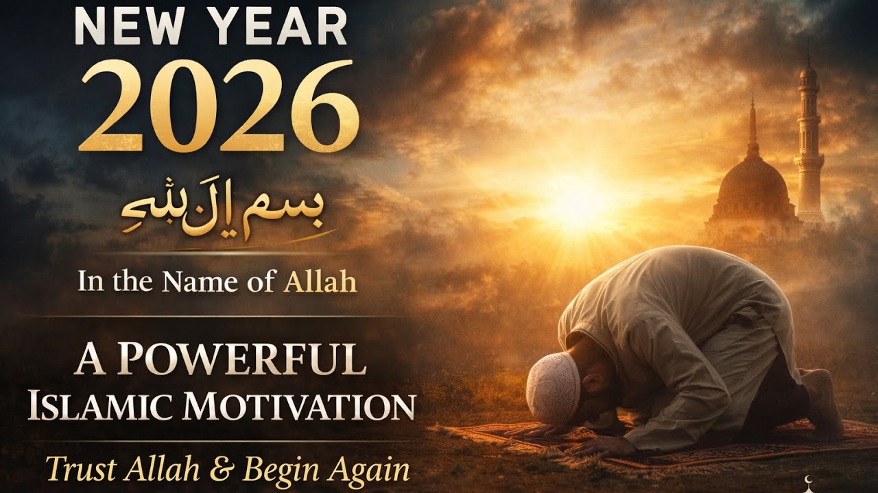 🤔New Year 2026 | A Powerful Islamic Motivation | Trust Allah & Begin Again