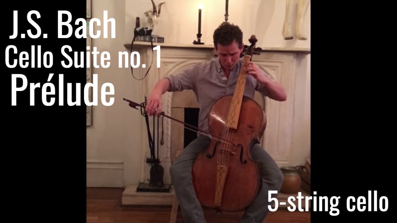 Prelude from Bach Cello Suite No. 1 in G Major BWV 1007 on 5 string baroque cello, Keiran Campbell
