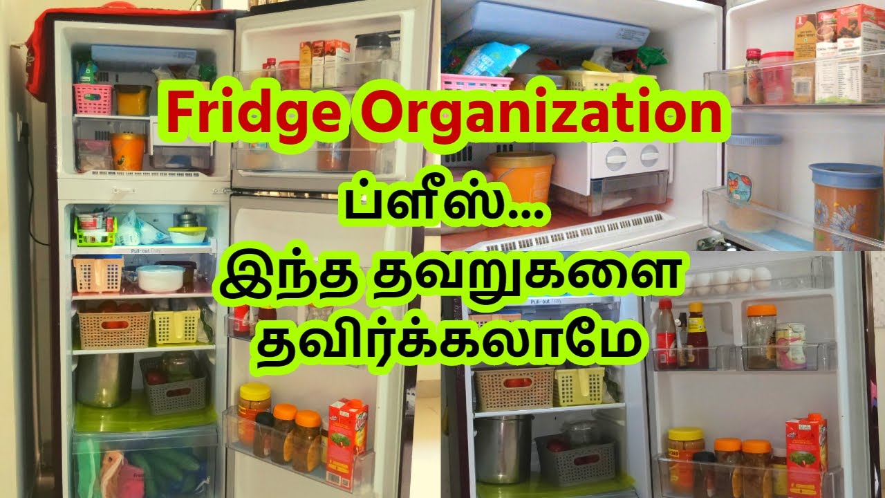 What's inside my Fridge - Fridge Tour Fridge Organization- பிரிட்ஜ் அழகாக ஆர்கனைஸ் செய்வது எப்படி