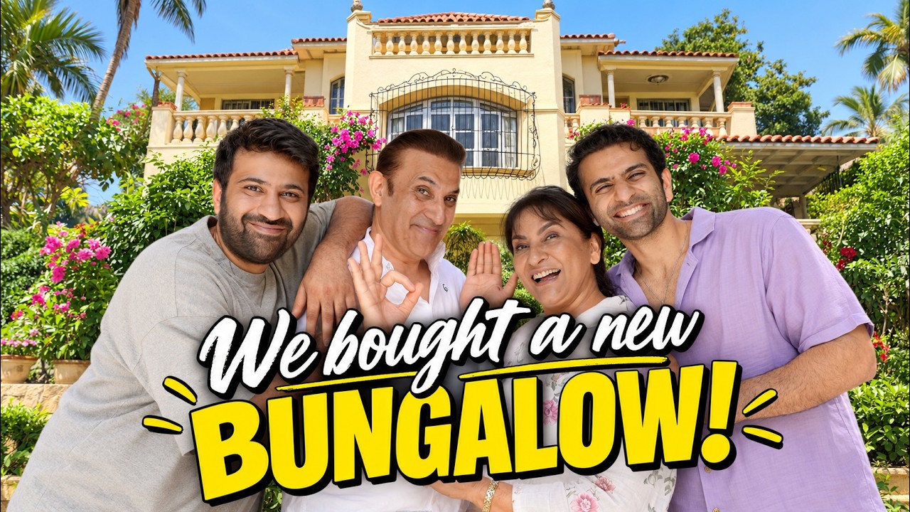 We Bought a New House! Home Tour of our new Bungalow | AAAP Ka Parivaar