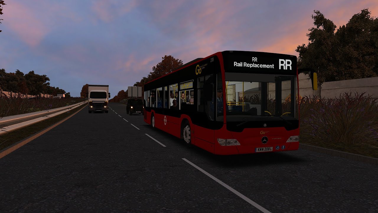 Yorkshire 3.0 | OMSI 2 | Rail Replacement Round Trip  | Mercedes-Benz Citaro | No Commentary