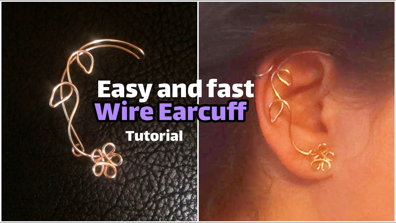 Tutorial - Wire Ear Cuffs - DIY Make Your Own
