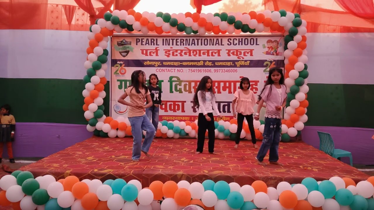 Dance Performance by students of Pearl international school.