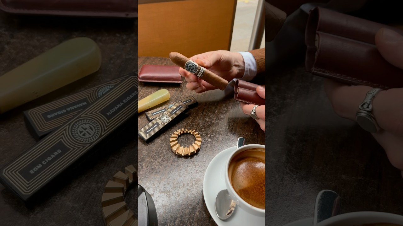 Pairing the EGM Bleco with a strong black coffee in the mid-afternoon 😍 what&rsquo;s your go-to pairing?