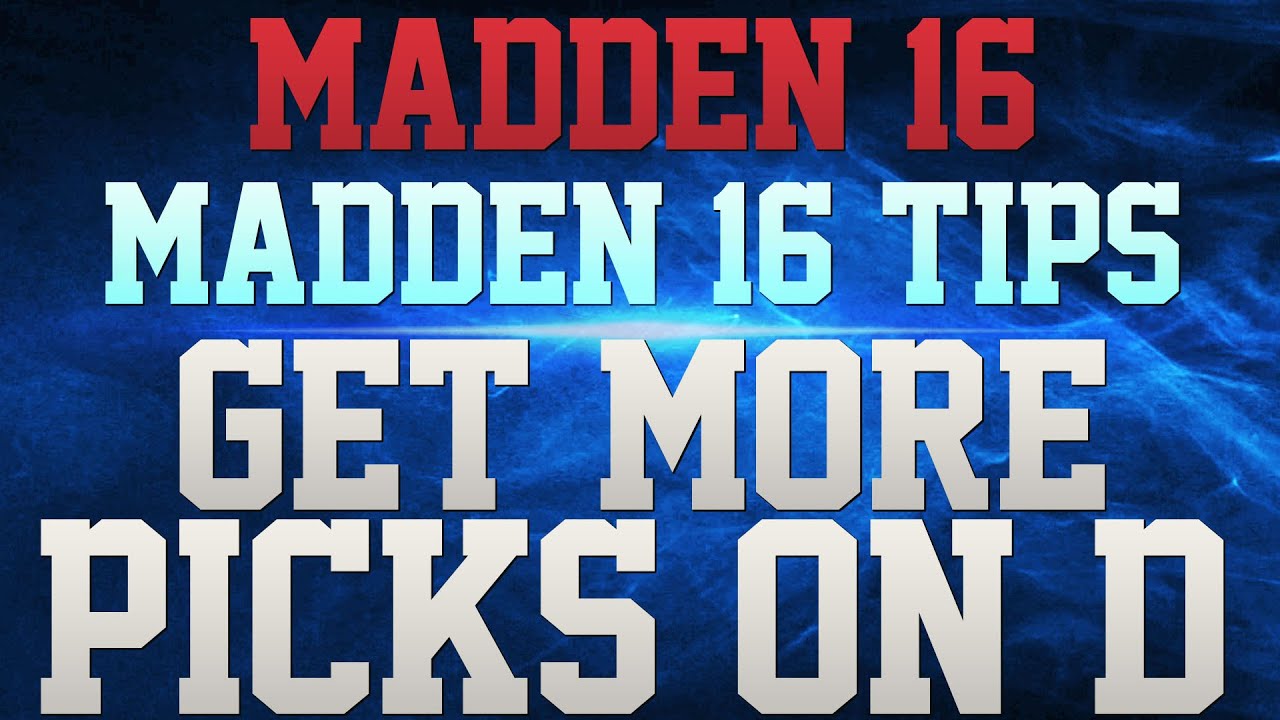 MADDEN 16 TIPS!!! - HOW TO GET MORE INTERCEPTIONS!!! - INTERCEPTION USER TUTORIAL!!!