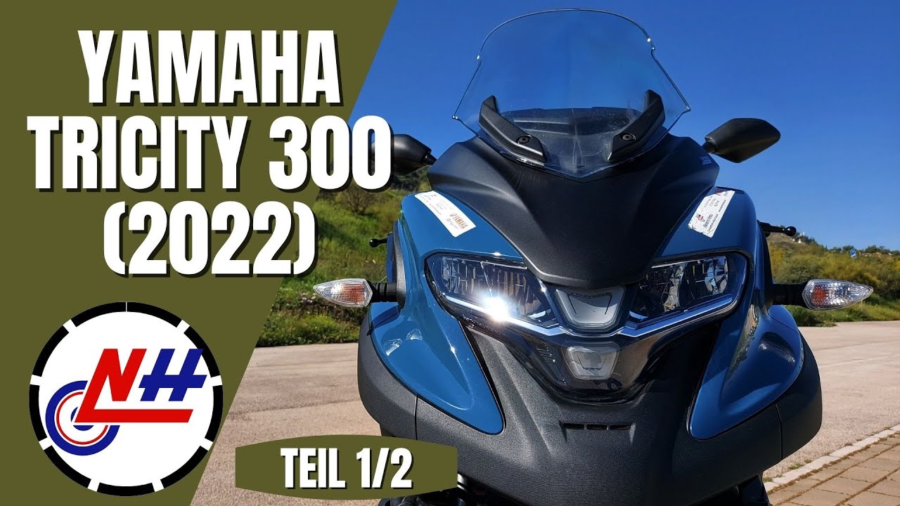 Yamaha TriCity 300 (2022) Petrol Blue | Probefahrt, Walkaround, Soundcheck | Teil 1 von 2 | VLOG 327