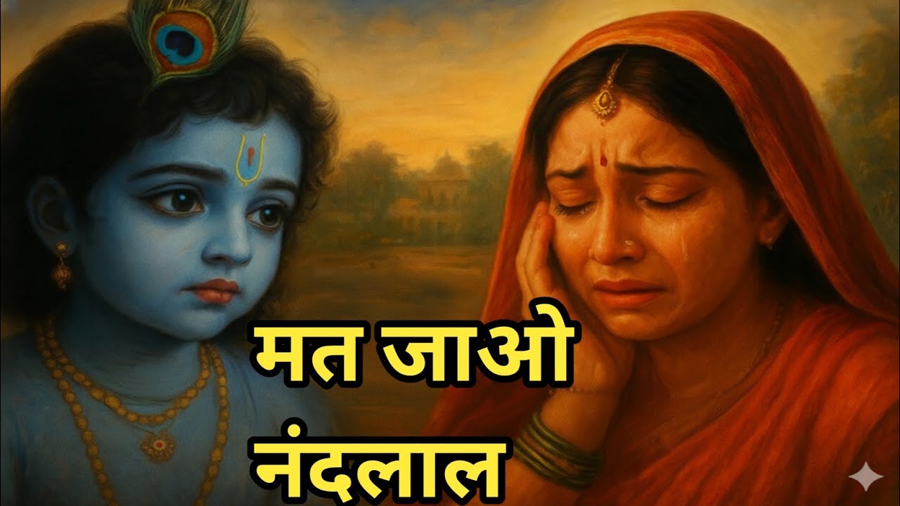 मत जा नन्दलाला | Heart Touching Krishna Song | Yashoda Maa Crying | Vrindavan Virah Bhajan | 
